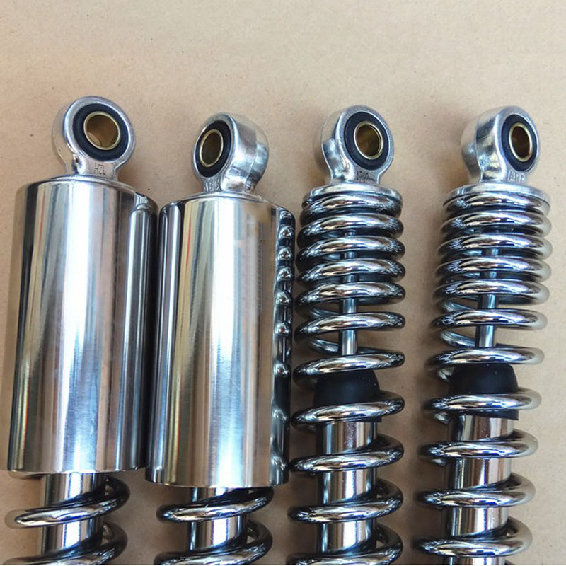 Motorcycle Rear Shock Absorber Set - Compatible With Suzuki AX100, Replacement Rear Suspension Damping