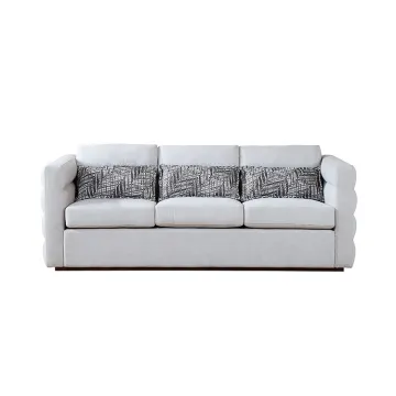 Living Room Sofa Modern Fabric Sectional Sofa Sets Three Seater Sofas