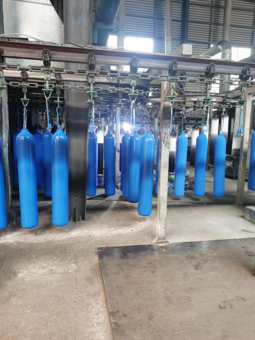 Oxygen Tanks On The Delivery Line Jpg