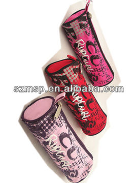 More color 600Denier pu pencil bag for school or office item