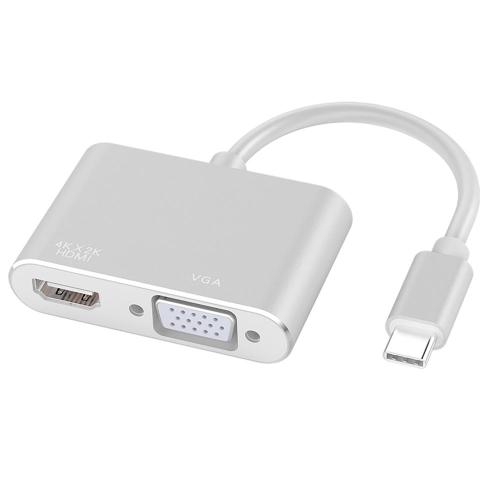 HDMIVGAを備えた2IN 1USB C HUB