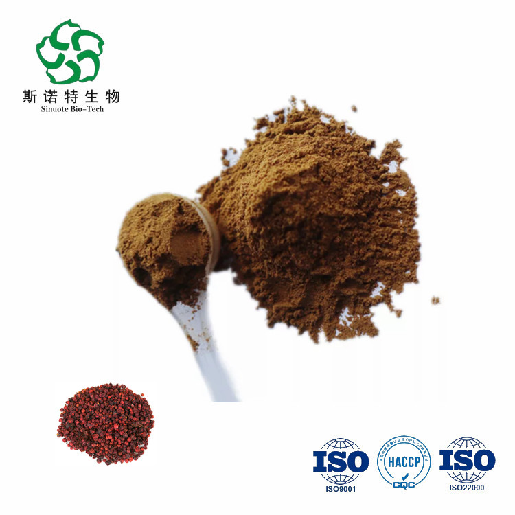 ISO & HACCP Schisandra Chinensis Estratto Schizandrin