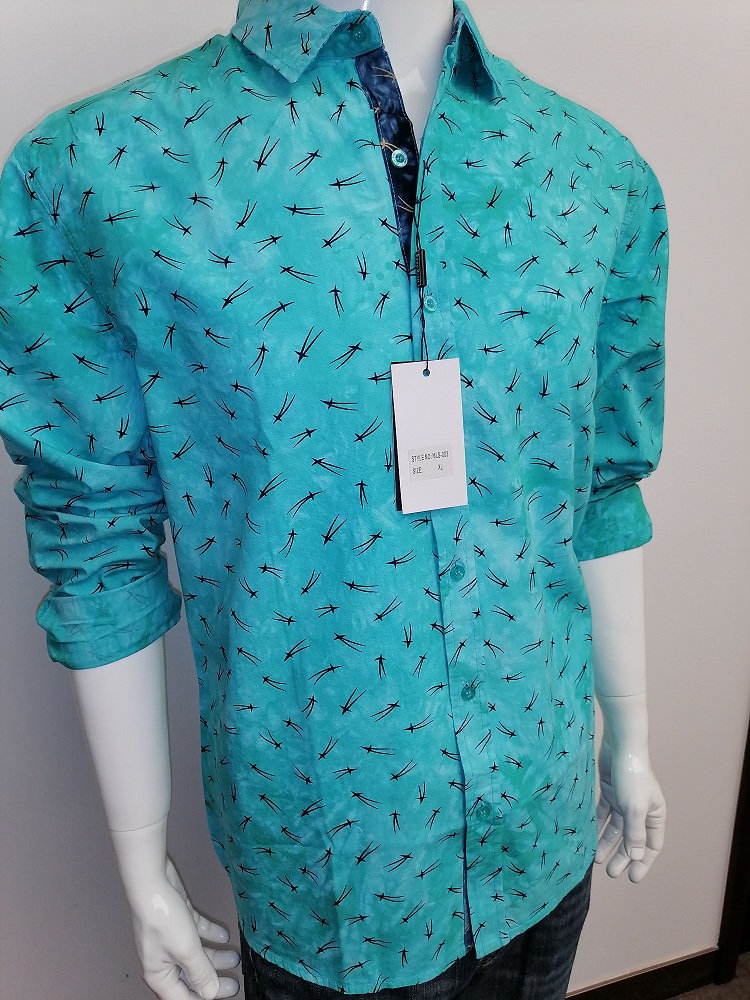 mens tie dye print shirt 3