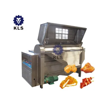 KLS Automatic Industry Potato Frying Machinery - Potato French Fries Frying Machine