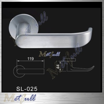 Stainless Steel Victorian Style Solid Lever Handle