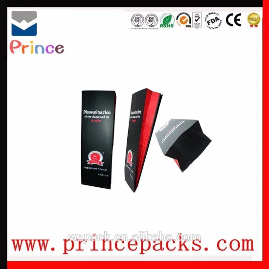 BOPP/AL/PE Laminated Plastic Side Gusset Packaging Pouches