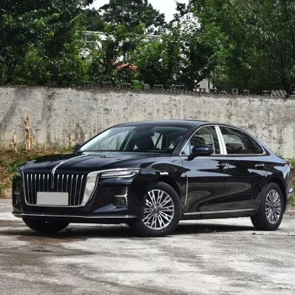 Used Luxury Hongqi H5 1.5T Black Sedan - Domestic Chinese Brand Car