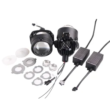 Intelligent Bi-LED Car Headlight, 36W/45W, 2.5 Inch Projector Lens, Waterproof Car Modification