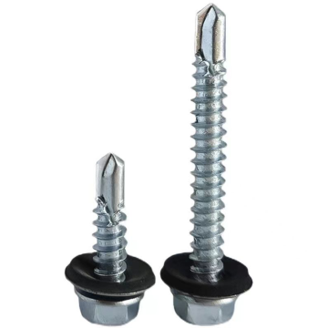 Hex Washer Flange Head Screw sendiri dengan EPDM