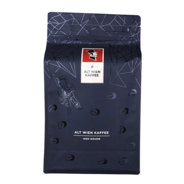 Hot Satmping Spot Logotipo UV 250G Bolsa De Café