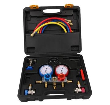 Step-by-Step Guide: Using AC Manifold Gauge Set for Refrigerant Charging, Evacuation, and Freon Management in Cars and Autos