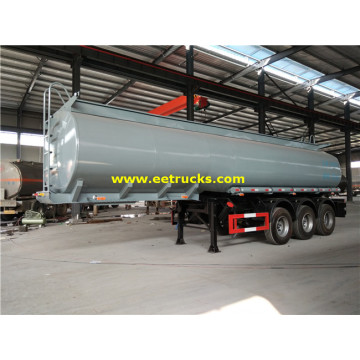 40000 Lít Tri-axle Chất lỏng ăn mòn Tanker Semi-trailers