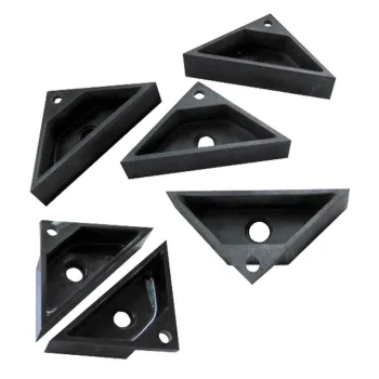 Low Price Black Granite Mini Sink Small Size Triangle Shape Bathroom Corner Washbasin