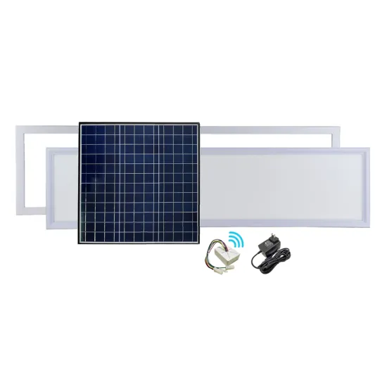 Shaftless Roof Skylight Windows with Solar Panel Adapter and Dual Power 300x1200mm Eco LED Light