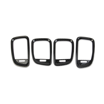 Dashboard A/C Vent Panel Cover Trim and AC Outlet Stickers for Dodge Durango 2014-2020