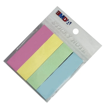 Custom Self-Adhesive Paper Sticky Notes for Office and School - 4 Colors Notepad Memo Pad