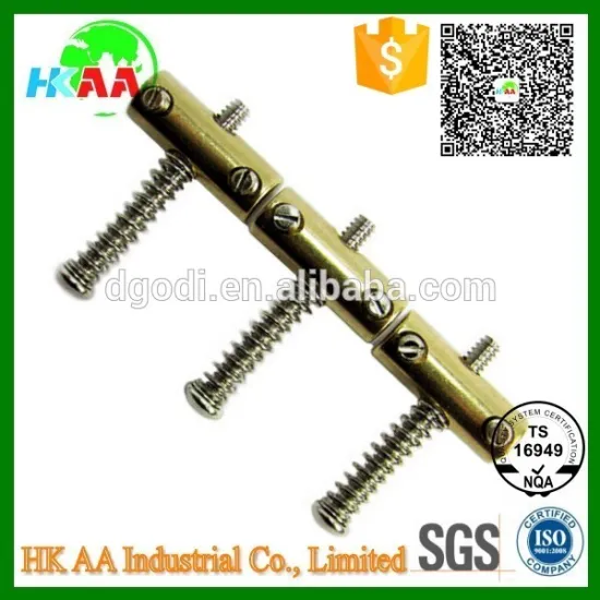 Factory supplier high quality guitar accessories, electrical guitar saddles, guitar bridge saddles brass