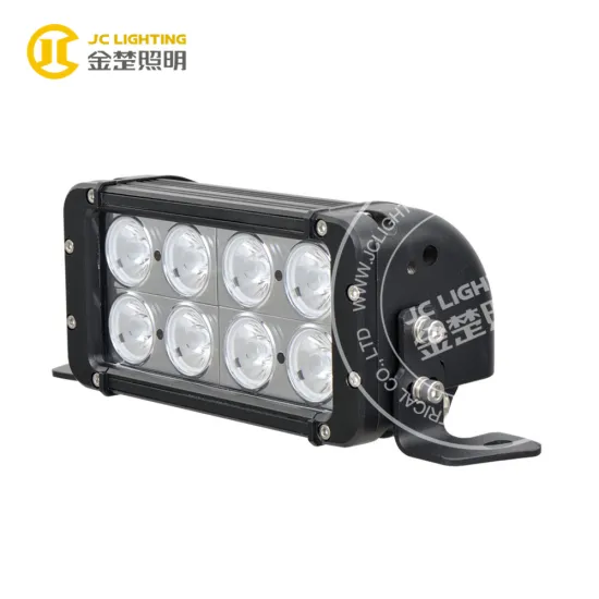 High Bright Spot Flood Combo High Lumen 80W 8 Inch LED Work Light Bar for Communication Vehicle Rescue Vehicle