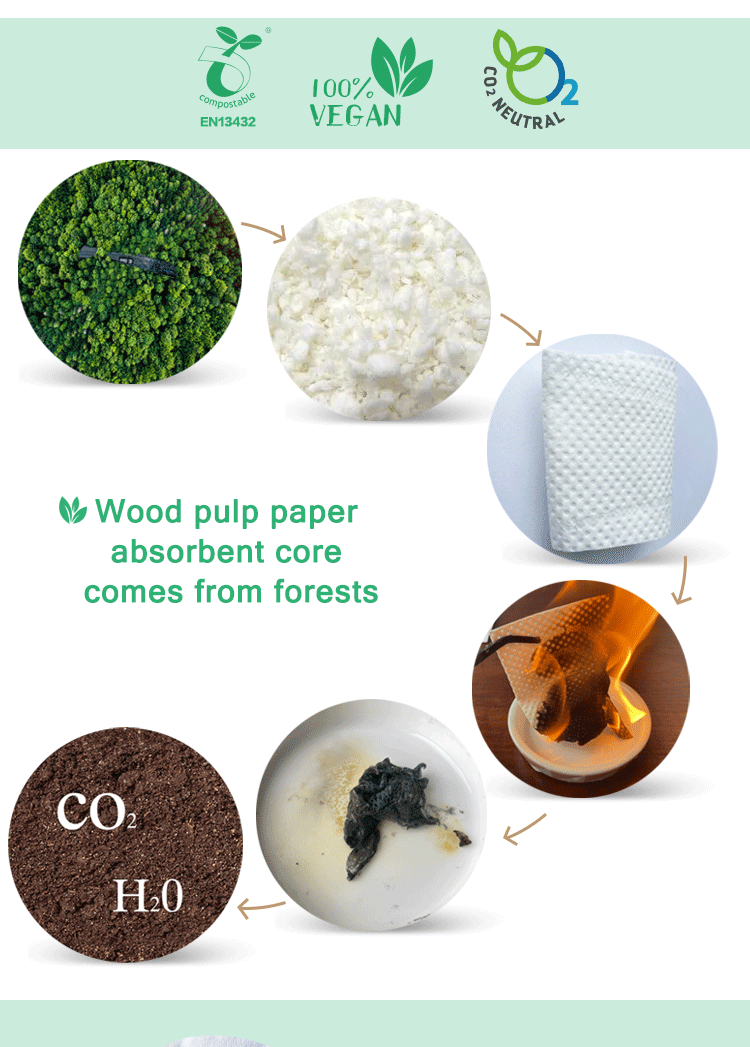 Biodegradable pad
