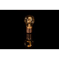Moon and star LED filament rechargeable light bulb