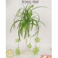 22"Artifical spider plants flower hanging bush