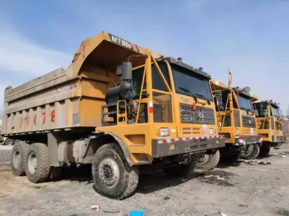Lingong MT86D mining dump truck