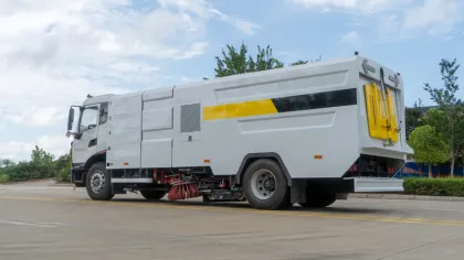 New Energy Electric Hybrid 10 Cubic Meters Sweeper Road Sweeper by Dongfeng Tianjin with Nintex Agent Battery