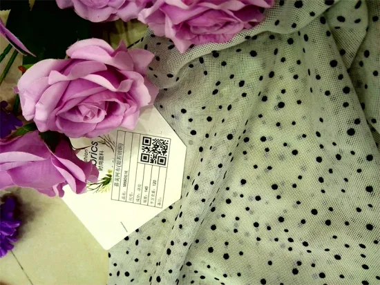 100% poly knit flocking fabric