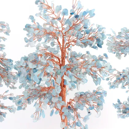 Natural Aquamarine Crystal Decorations