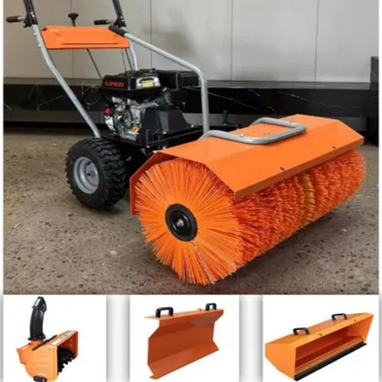 6.5HP Small Snow Sweeper with Rotary Brush