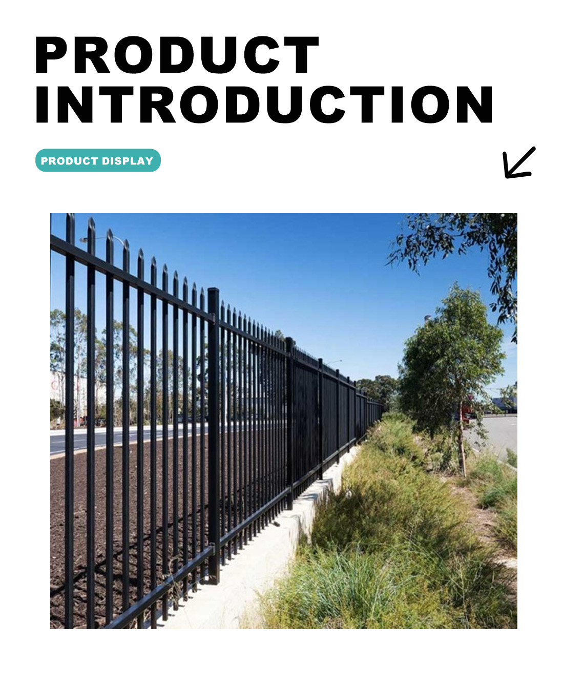 Zinc-steel guardrail-x