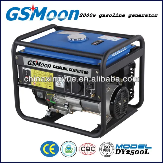 CE and EPA approved 2kw manual start Gasoline Generator