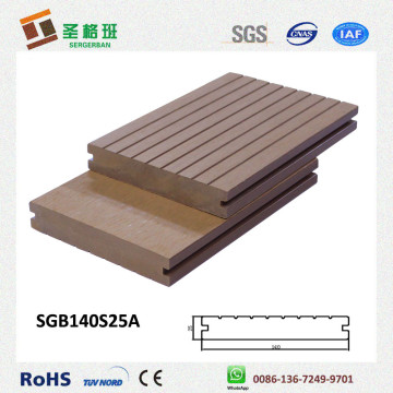 outdoor solid teak wood composite deck flooring