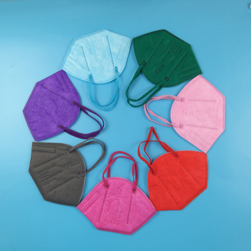 Disposable FFP2 Filtering Half Mask - White, 5 Ply Face Mask
