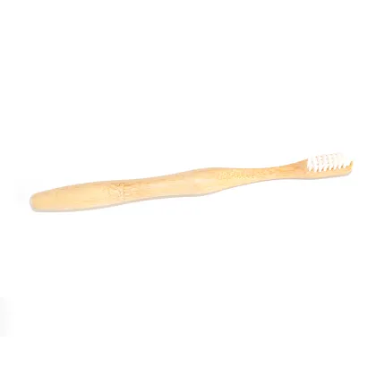 Ergonomic Toothbrush Green Bamboo Toothbrush