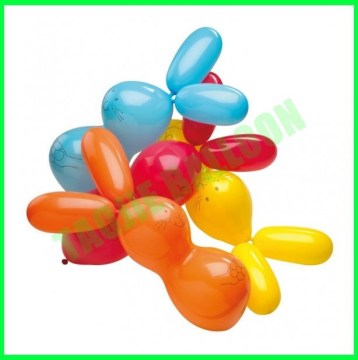 Rabbit shape latex balloon ,animal latex balloon