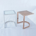 Living room side table Stainless steel furniture