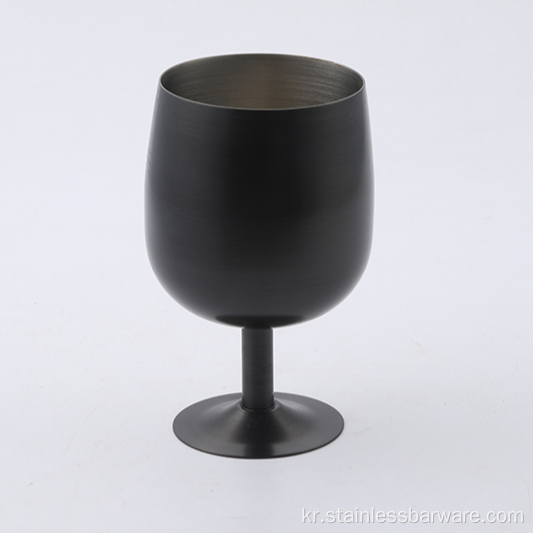 12oz 새로운 스타일의 스테인레스 스틸 블랙 잔 컵