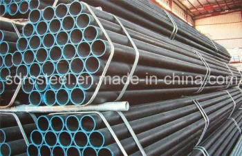 Oiled Round Black Annealed Steel Pipe