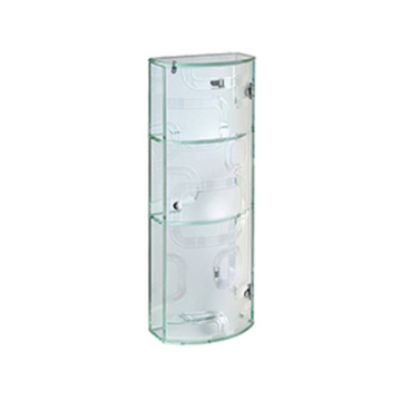 Manufacturer waterproof three layers chinese shower room transparent glass case