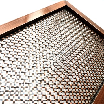 Metal Decorative Wire Mesh Panels & Woven Wire Fabric Curtain Walls