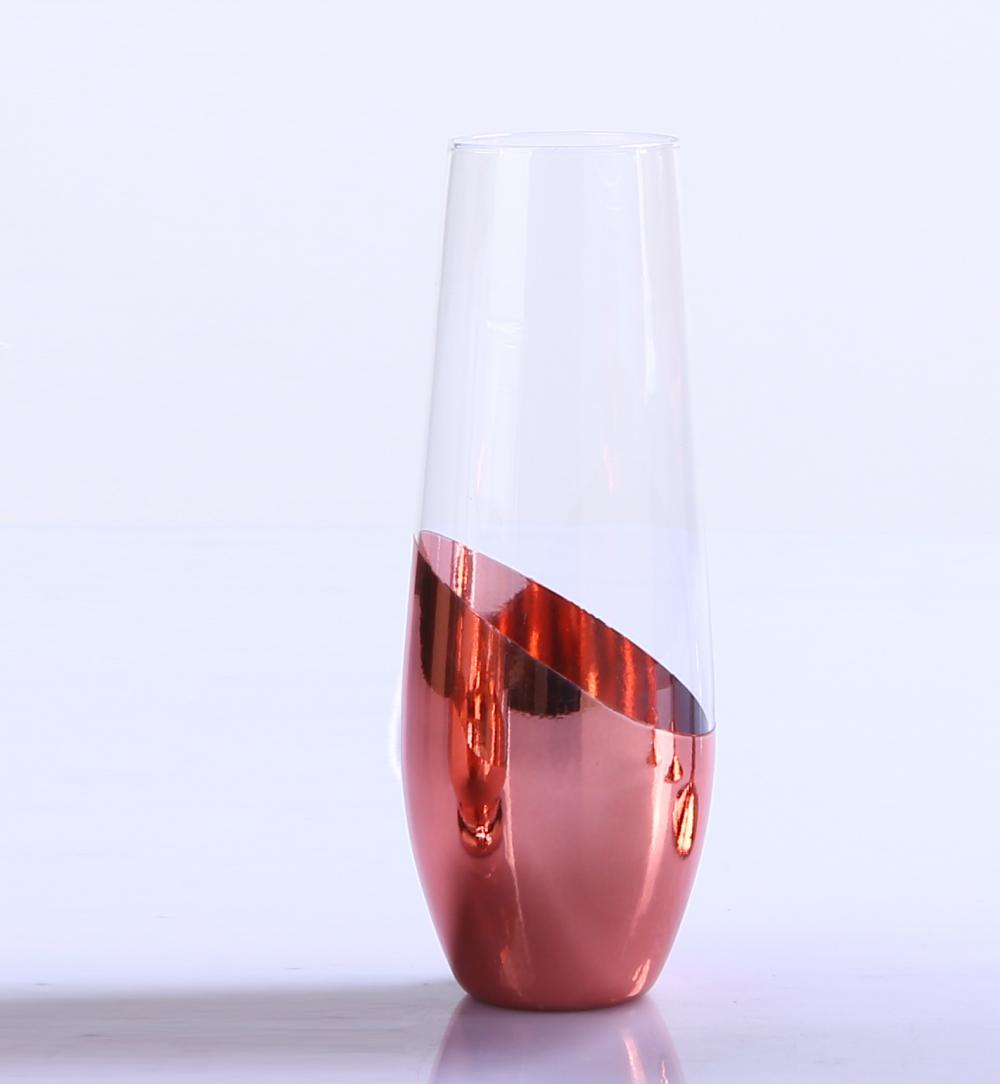 Br 9989 1metallic Copper Wine Glass Sets