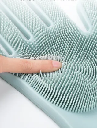 Silicone Gloves Washing Gloves Kitchen Cleaning Glove