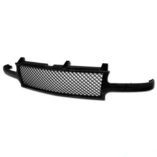 Black Mesh Front Hood Bumper Grill Grille Cover for 99-02 Chevy Silverado