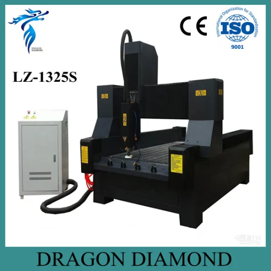 Heavy Duty 1325 marble cnc router /4 axis cnc stone carving router