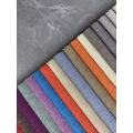 Tissu en lin rayé naturel pour canapé