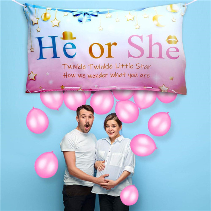 baby gender reveal balloon