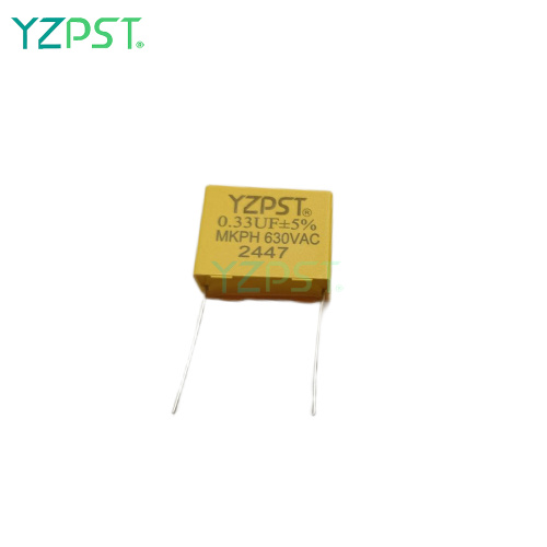 Non-inductive construction MKPH 0.33uF 630VAC capacitor