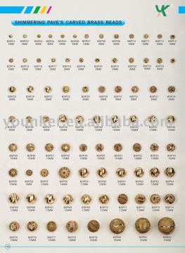 Metal Pave's Beads
