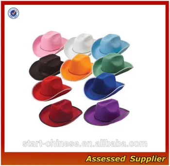 ZD5490 cheap party favors cowboy hats alibaba wholesale